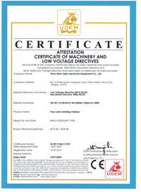 CE certification certificate