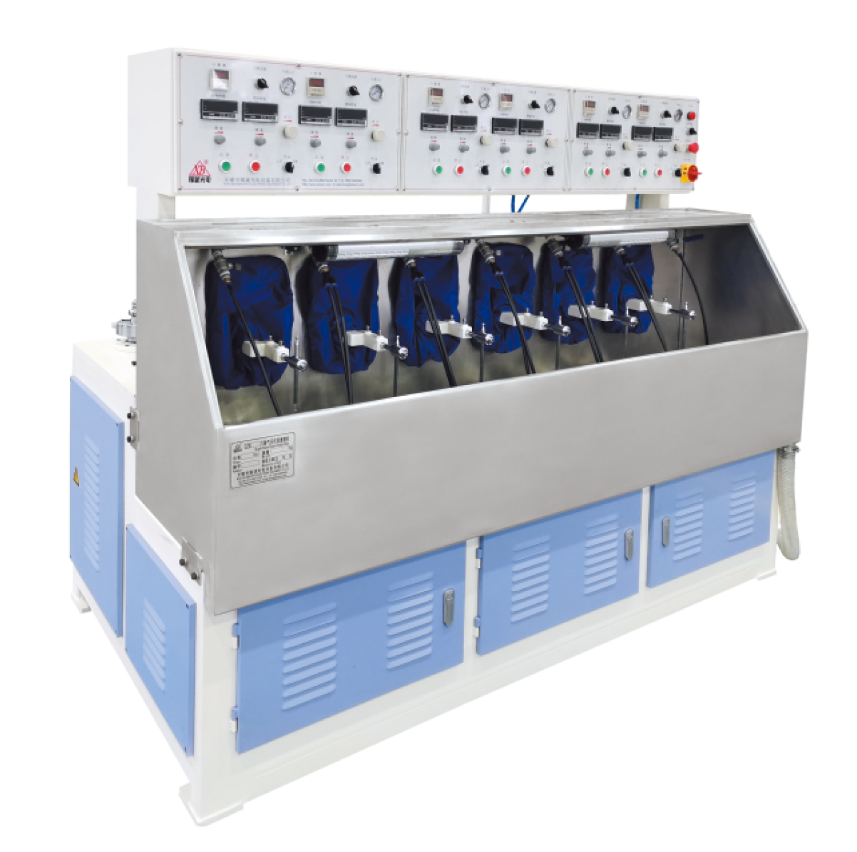 GZM15.6A六轴气压柱面磨抛机